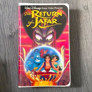 aladdin return of jafar vintage VHS tape